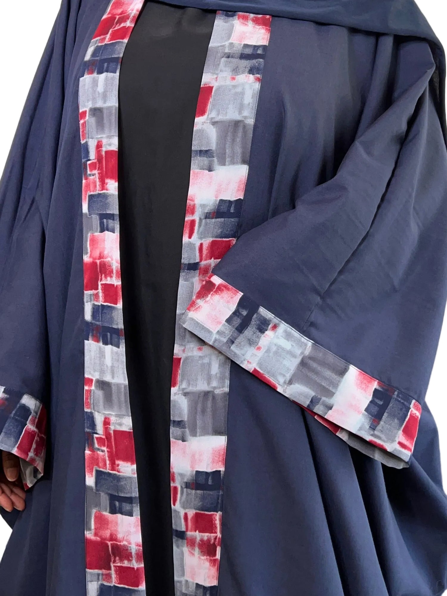 kimono imprimé réversible