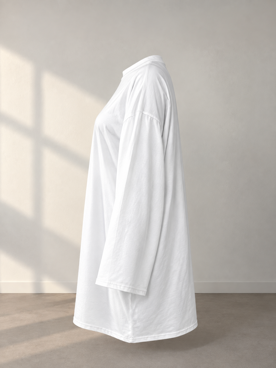 T-shirt oversize blanc
