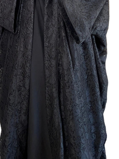 kimono dentelle réversible