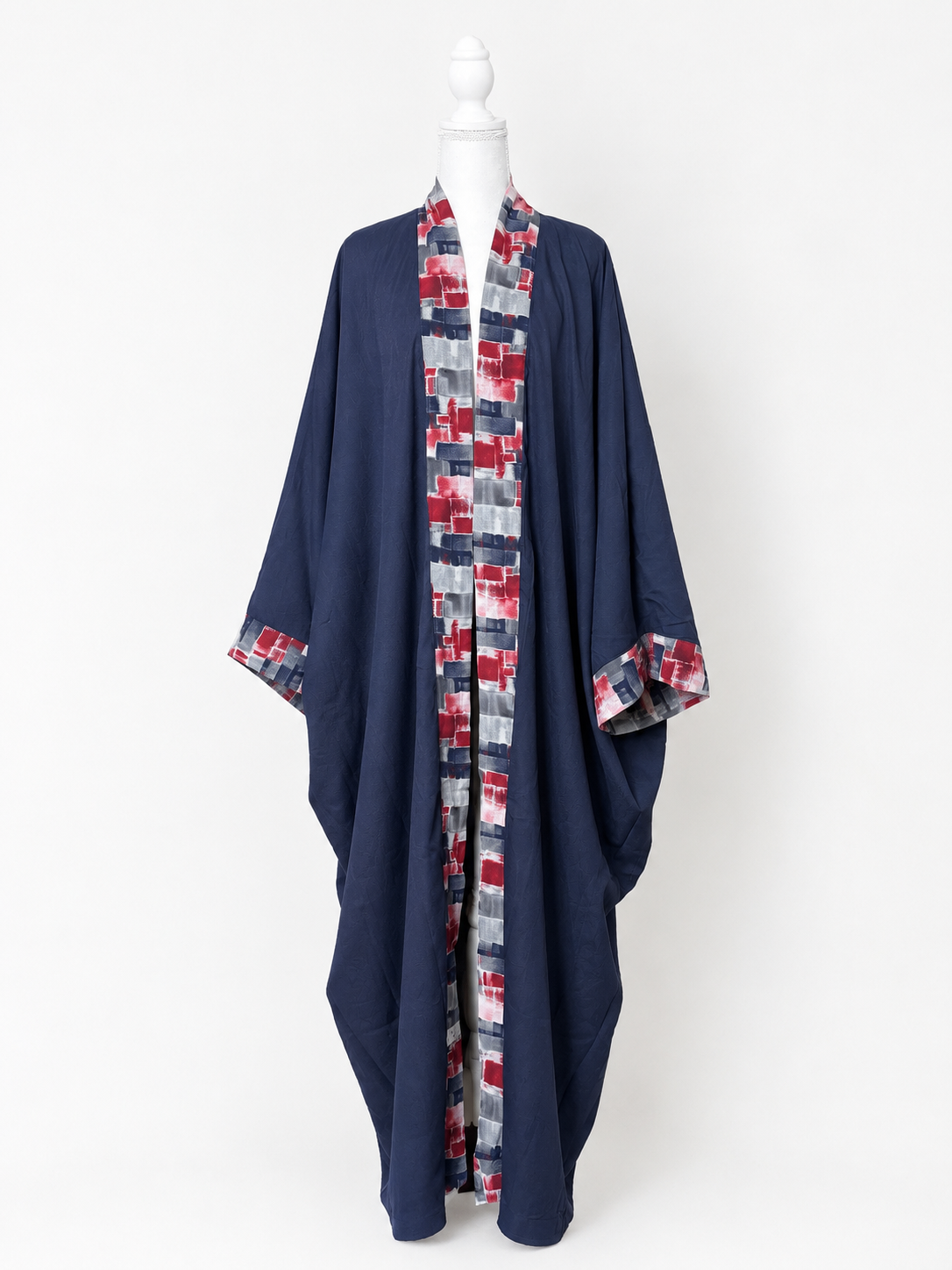 Kimono réversible imprimé pour femme voilée et musulmane