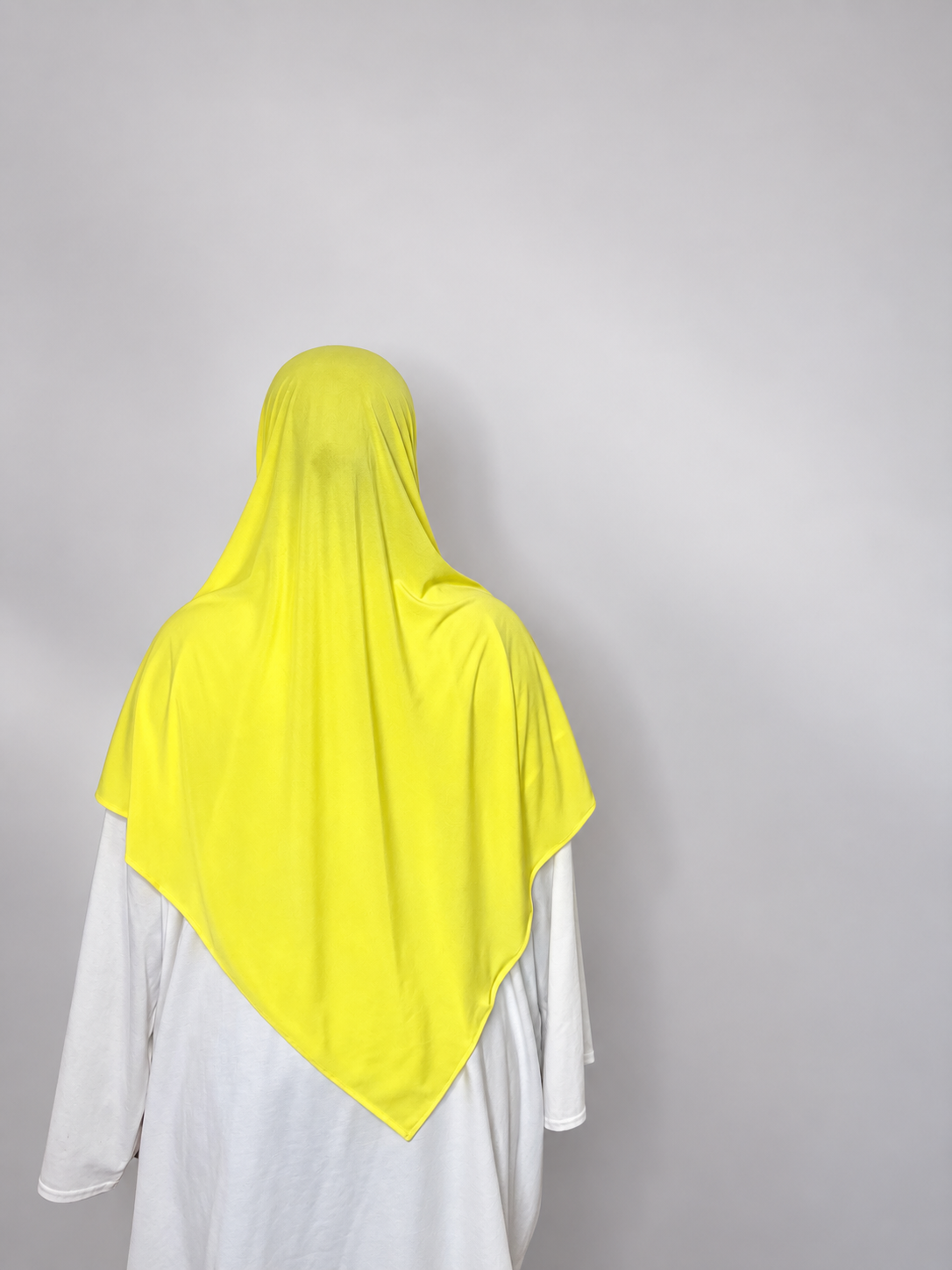 voile triangle jersey premium jaune
