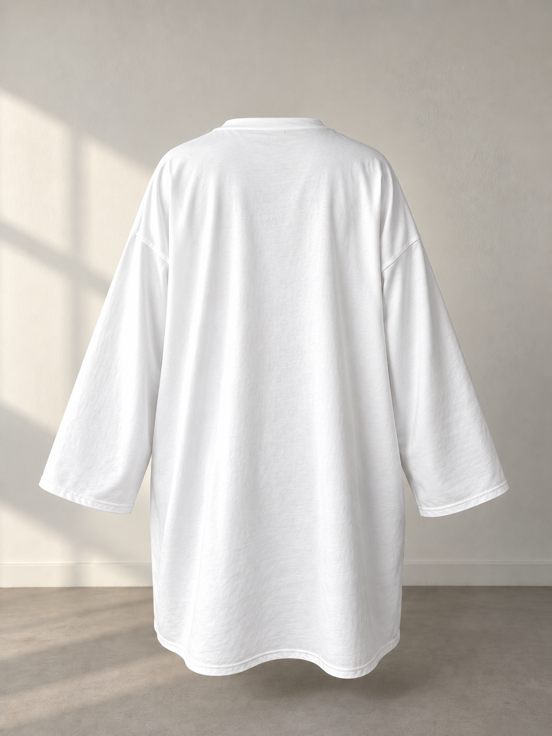 T-shirt oversize blanc