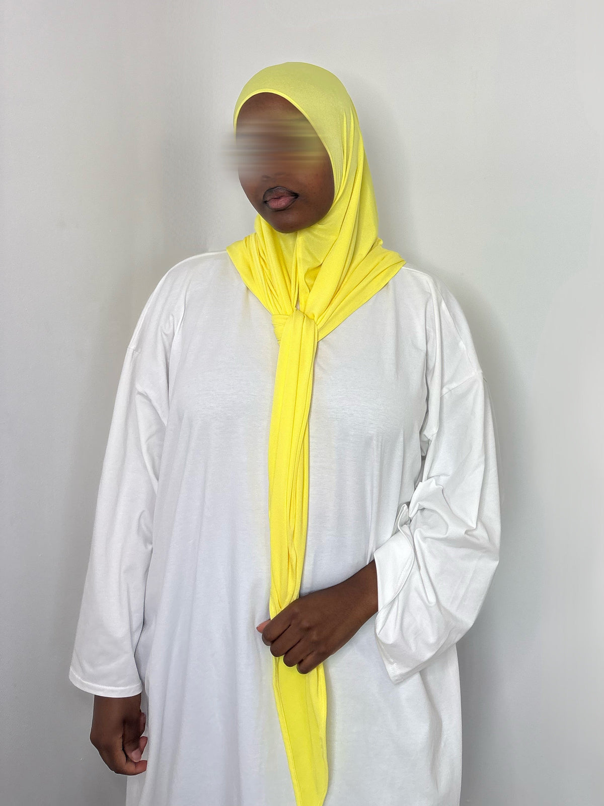 voile triangle jersey premium jaune